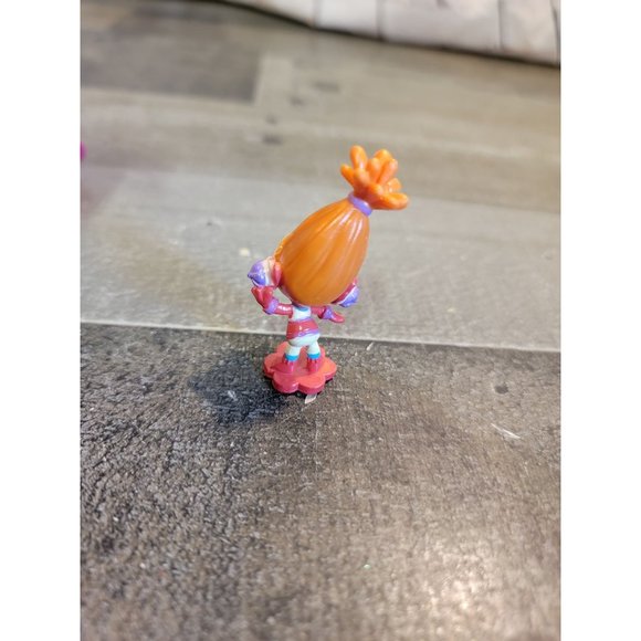 Trolls DJ Suki headphones orange-haired toy figure - Picture 4 of 5